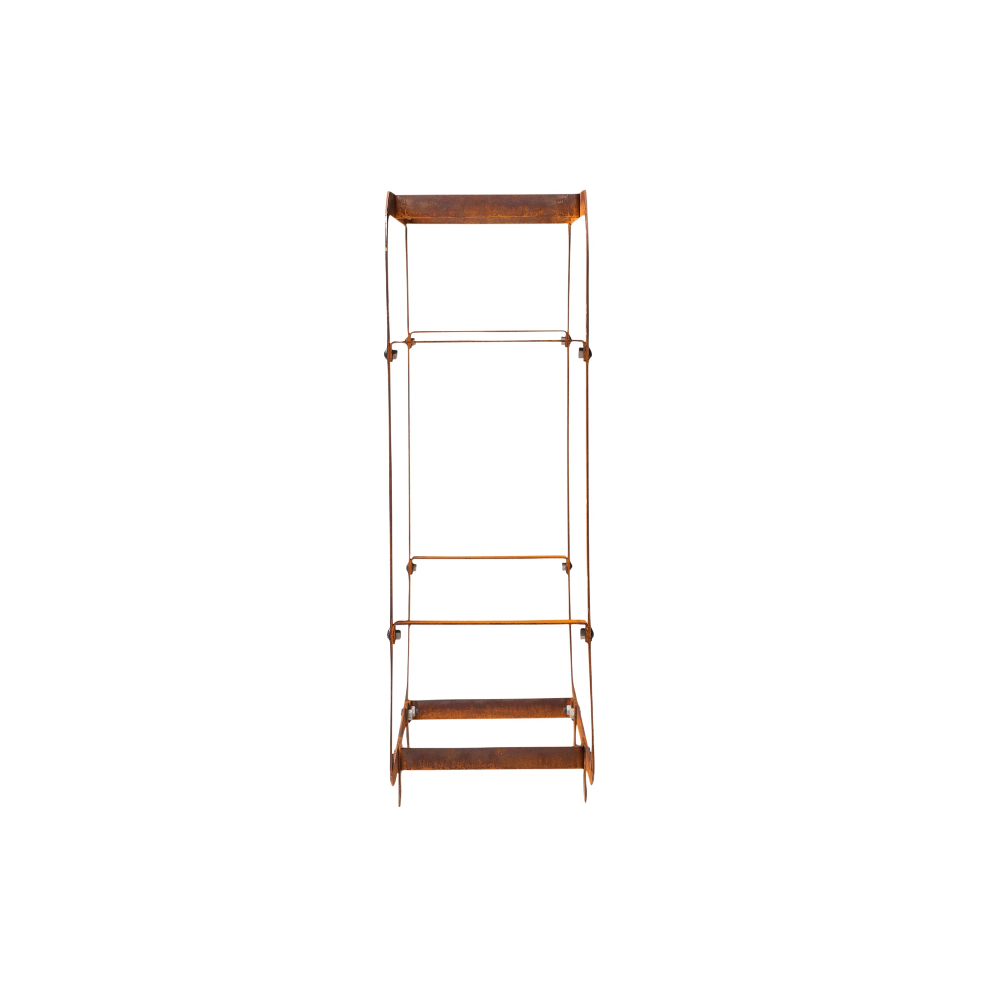 Puukori Ake – Corten Teräs 72 × 72 cm