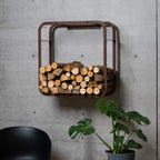 Puukori Ake – Corten Teräs 72 × 72 cm