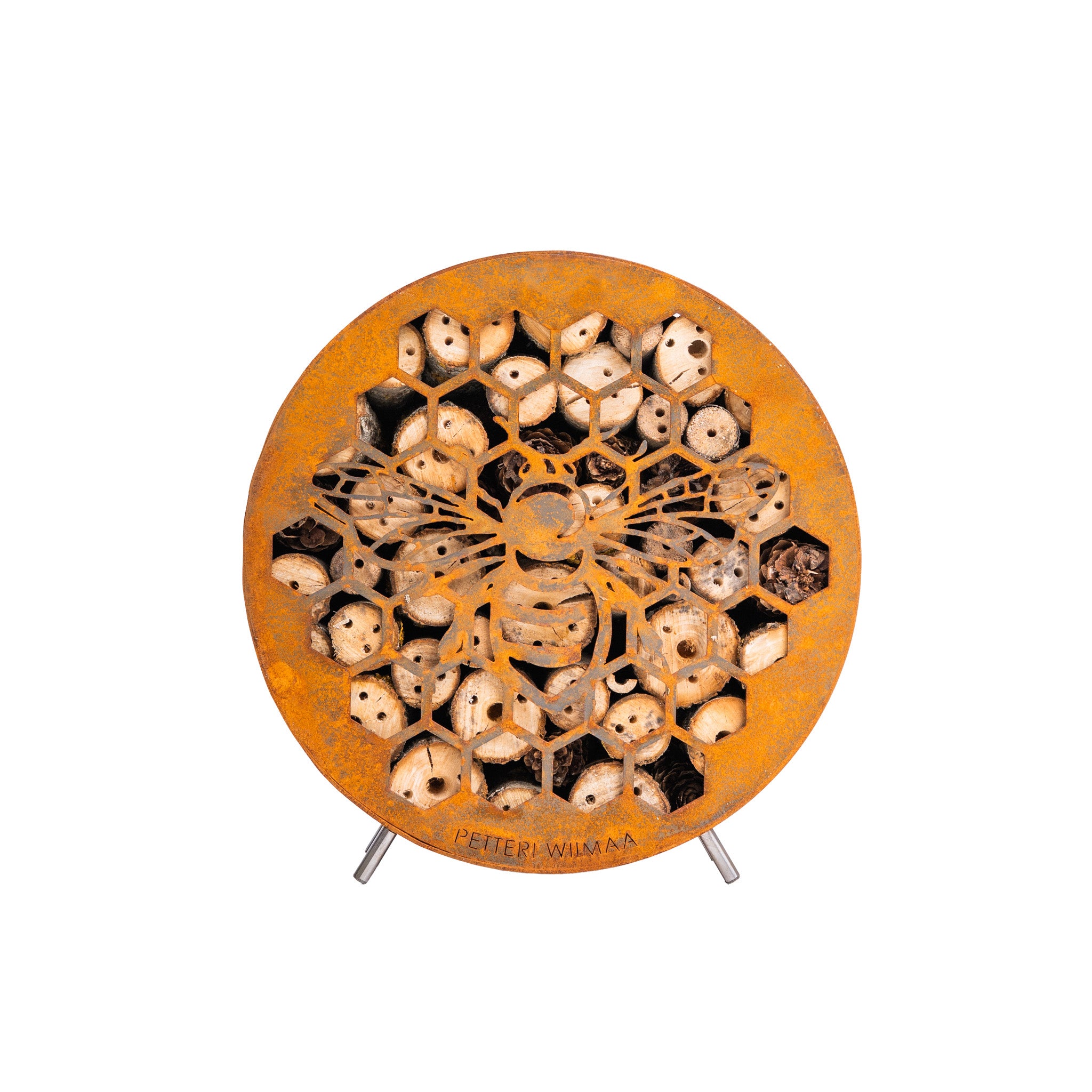 Bee – Corten Teräs Hyönteishotelli