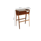 Hiiligrilli Naked Chef XS – Corten Teräs 55 × 35 × 77 cm
