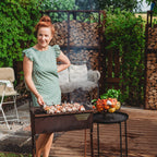 Hiiligrilli Naked Chef XS – Corten Teräs 55 × 35 × 77 cm