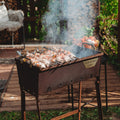 Hiiligrilli Naked Chef XS – Corten Teräs 55 × 35 × 77 cm