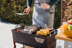 Hiiligrilli Naked Chef XS – Corten Teräs 55 × 35 × 77 cm