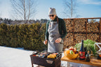 Hiiligrilli Naked Chef XS – Corten Teräs 55 × 35 × 77 cm