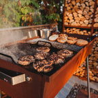 Hiiligrilli Naked Chef XXL – Cor-Ten Teräs 116 × 65 × 90 cm