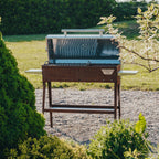 Hiiligrilli Chef – Corten Teräs 128 × 35 × 95 cm
