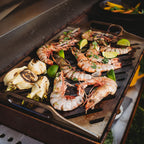 Hiiligrilli Chef XL – Corten Teräs 151 × 35 × 95 cm