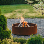 Elias – Corten Teräs Ulkotulisija ø 88 cm