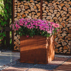 Corten-Teräs Istutusastia Neliö FIORA – 5 Kokoa