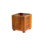 Laterna – Corten Teräs Ulkotulisija 48 × 48 cm