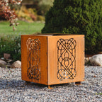 Laterna – Corten Teräs Ulkotulisija 48 × 48 cm