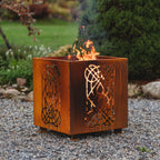 Laterna – Corten Teräs Ulkotulisija 48 × 48 cm