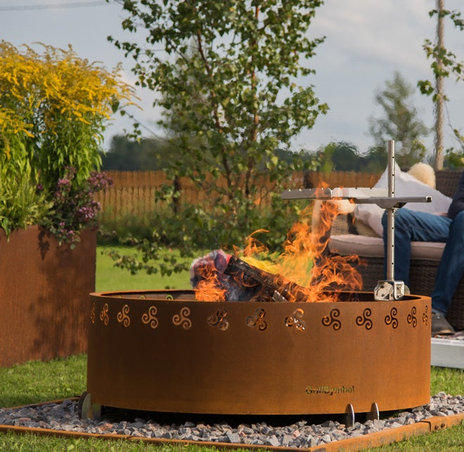 Legend – Cor-Ten Ulkotulisija ø 88 cm