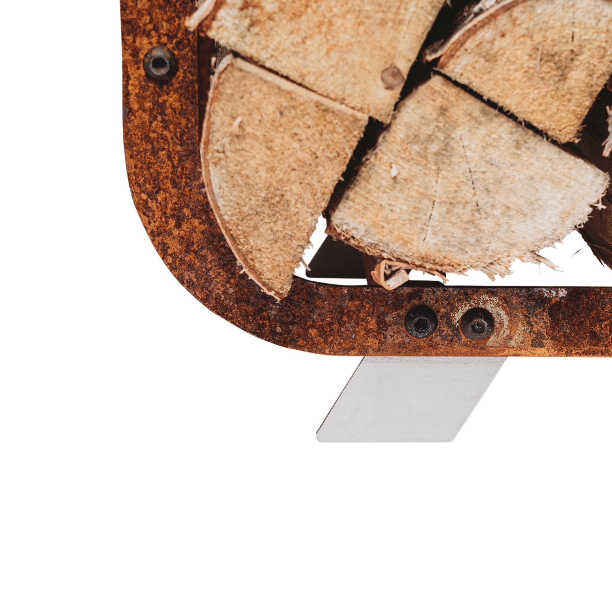 Puukori Leo – Corten Teräs 58 × 58 cm