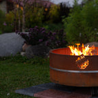 Lucas – Corten Teräs Ulkotulisija ø 95 cm