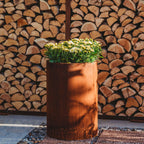 Corten-Teräs Istutusastia Pyöreä MERI – 5 Kokoa