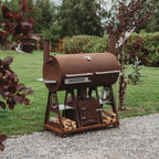 Savustusgrilli Smoky Beast XL – Corten Teräs 1,29 m²