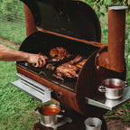 Savustusgrilli Smoky Beast – Corten Teräs 70 × 50 cm