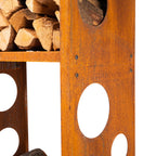 Halkoteline Woodstock 1 – Corten Teräs 60 × 37 × 170 cm