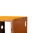 Halkoteline Woodstock 1 – Corten Teräs 60 × 37 × 170 cm
