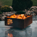 Piazza – Corten Teräs Ulkotulisija 50 × 50 cm