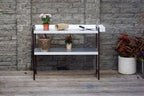 Istutuspöytä Metalli – 112 × 45 × 90 cm