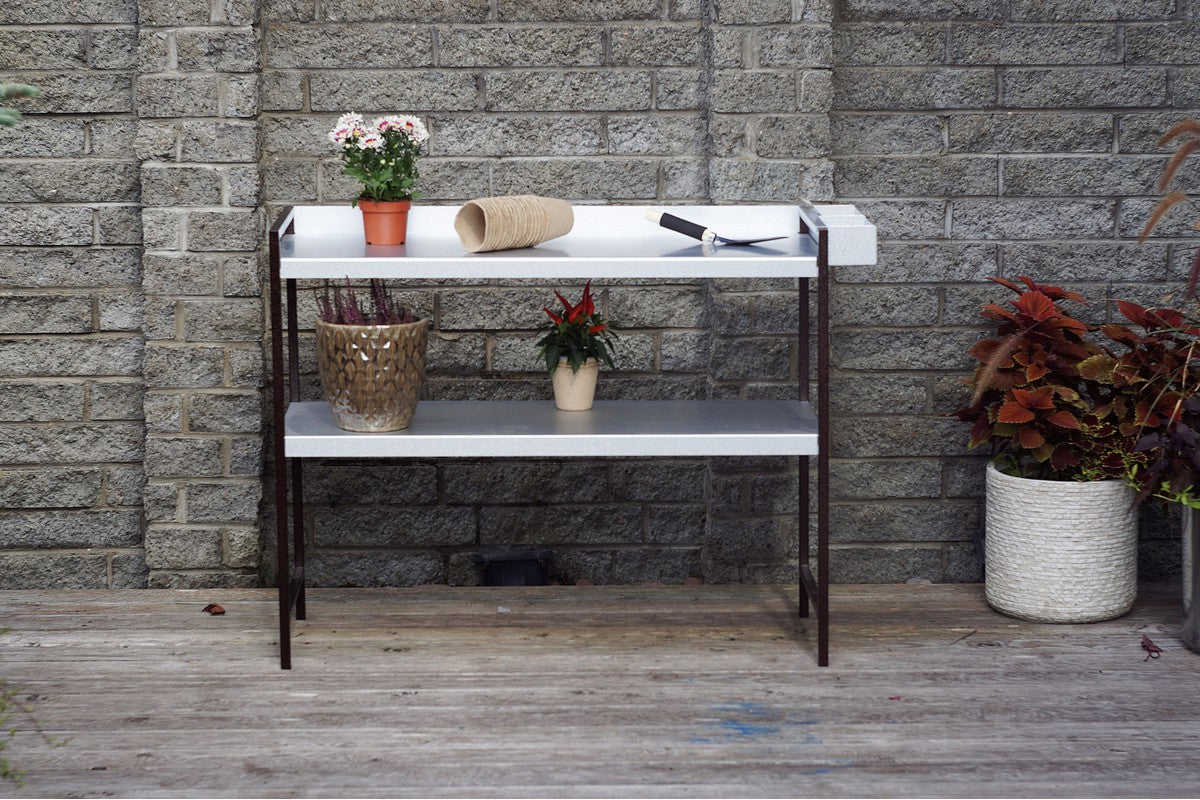 Istutuspöytä Metalli – 112 × 45 × 90 cm